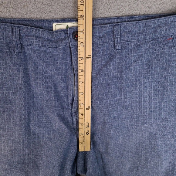 Southern Pines Shorts‎ Mens 38 Blue Chino Geometric Dad - Picture 12 of 13